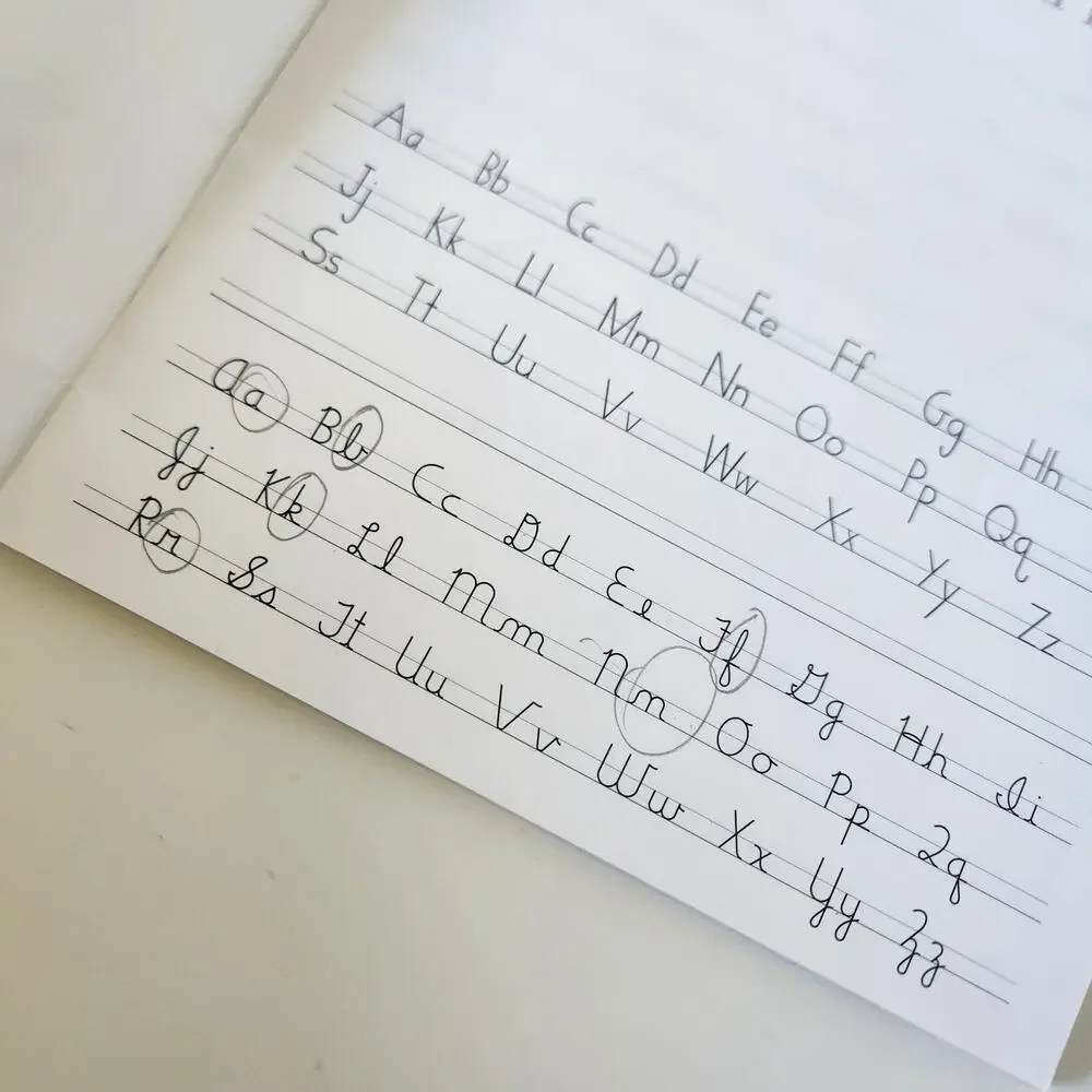 Handwriting Without Tears Wide Double Line Loose Notebook Paper + My Journal
